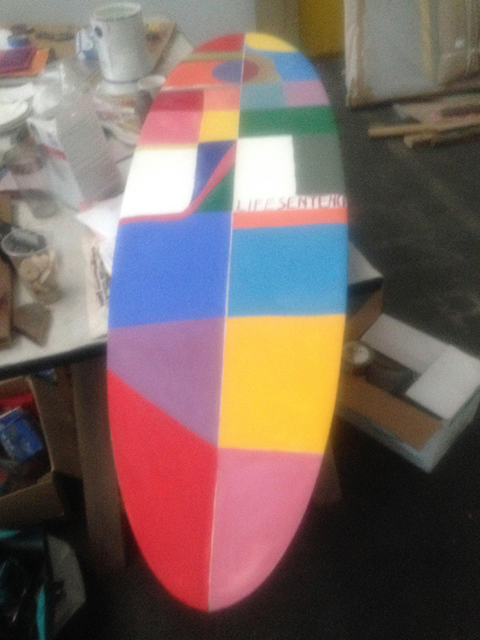 Chris Johanson, top
